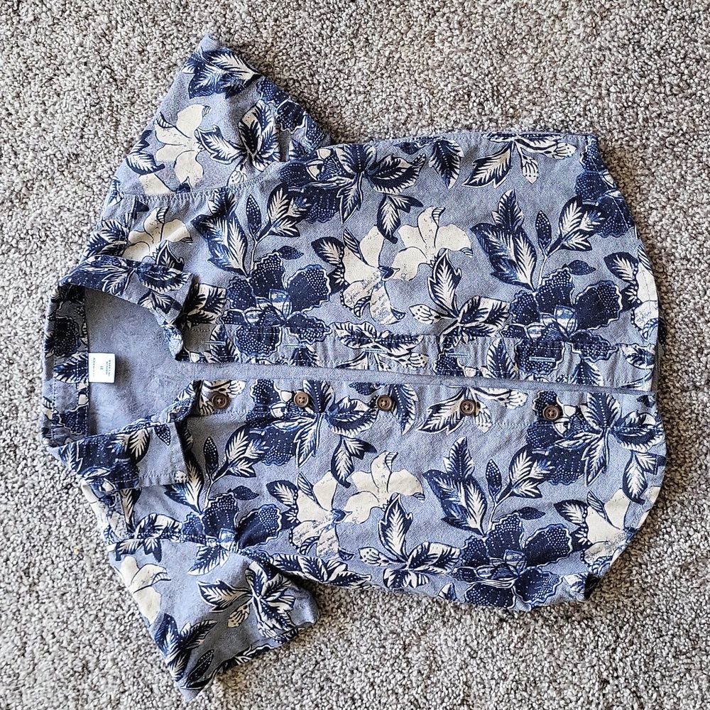 Kids denim Hawaii shirt